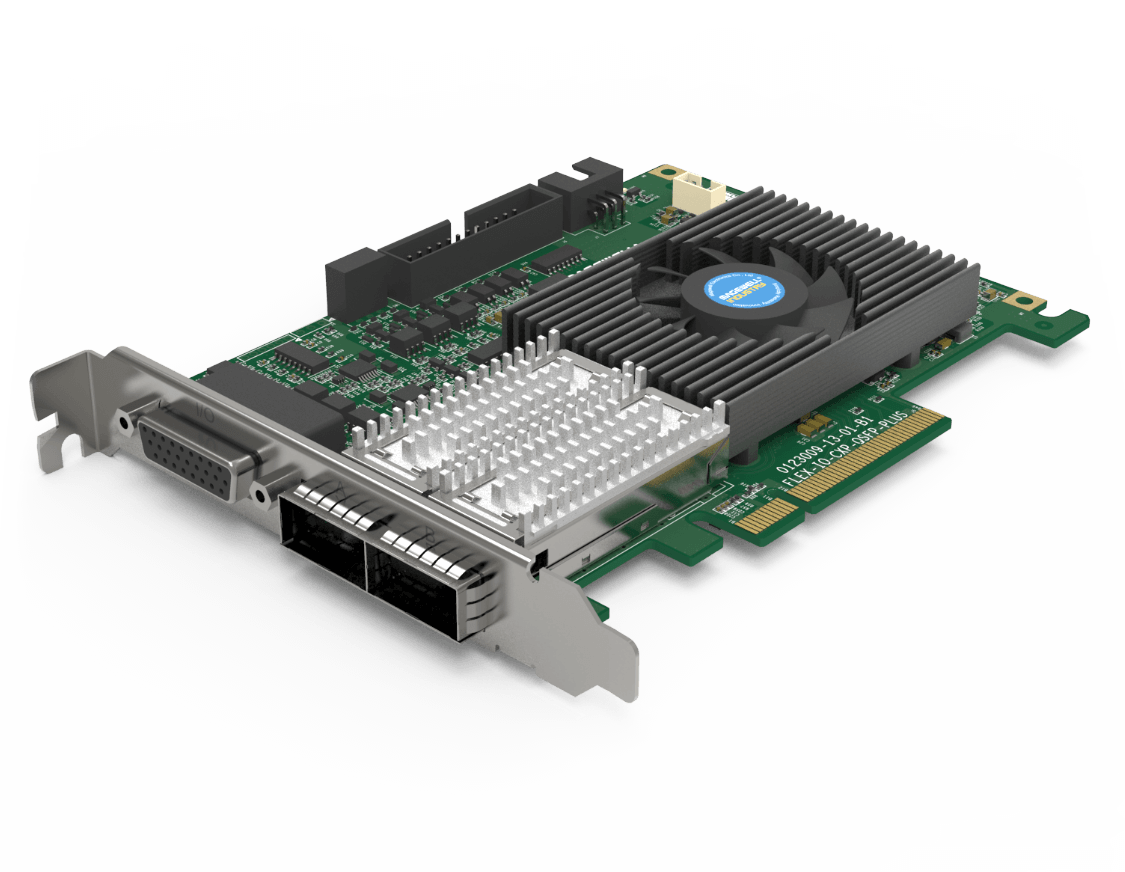 Flex I/O CXP-QSFP+